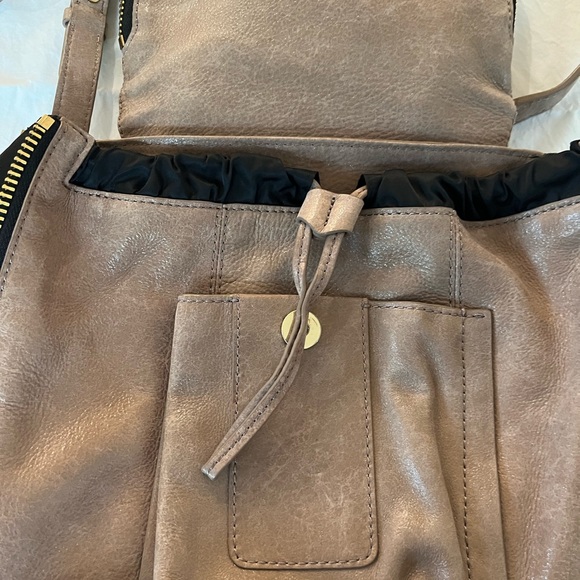 NWOT Botkier backpack purse w gold accents - Picture 6 of 6